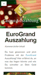 Mobile Screenshot of casinoauszahlung.com